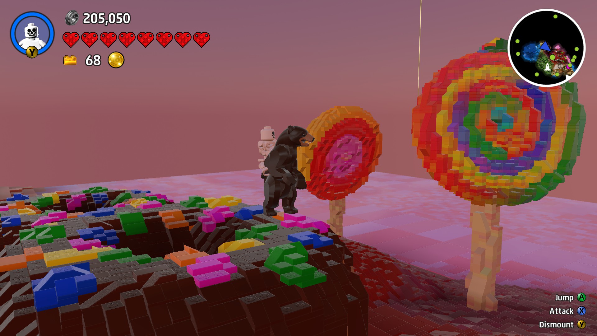 lego worlds how to kill zombies