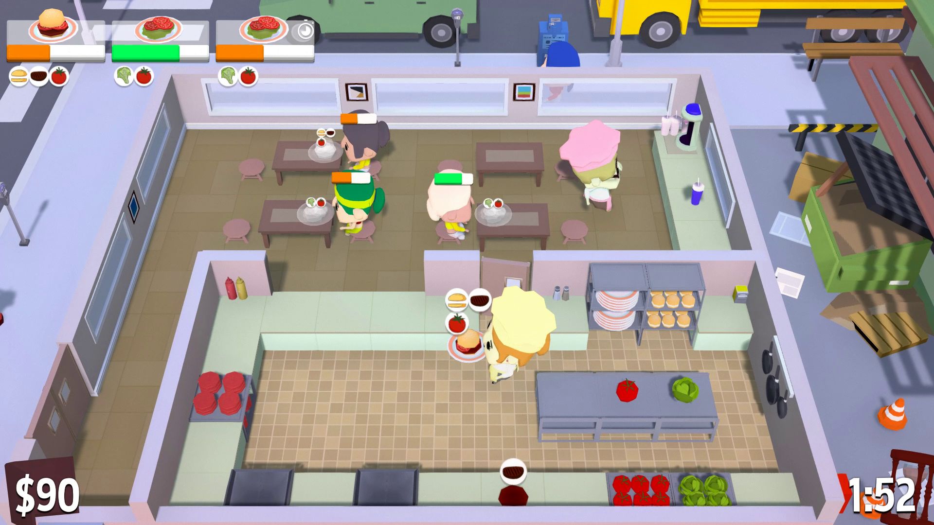 Diner Bros Review - Your Little Brother's Overcooked