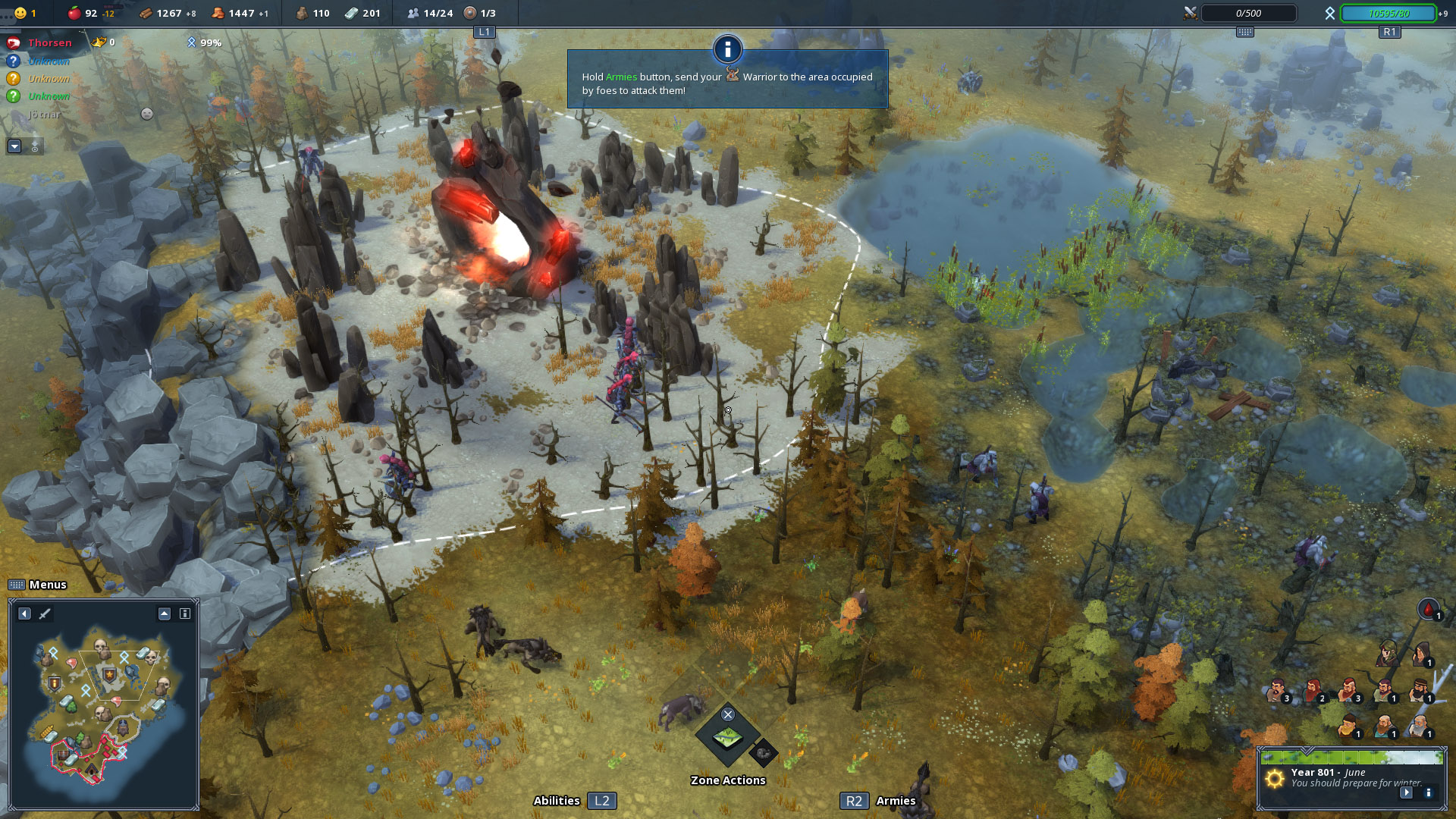 REVIEW: Northgard – or Quit