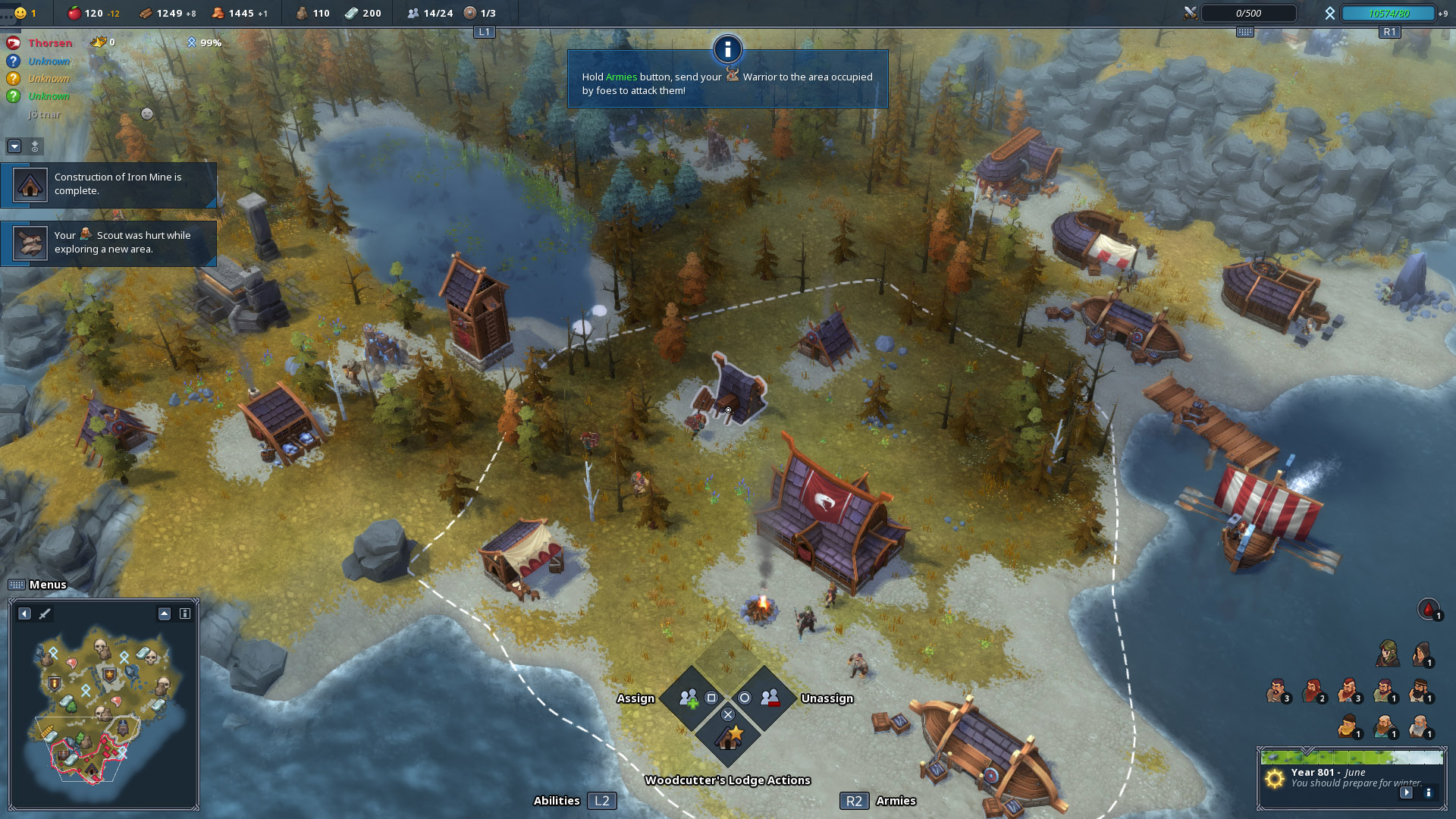 northgard gameplay
