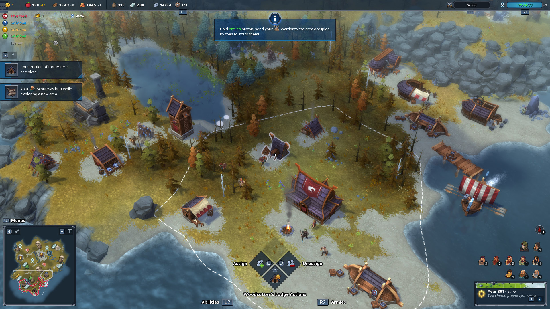 northgard platforms