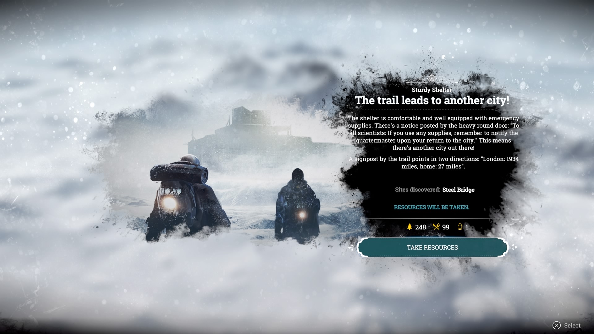 Frostpunk управление на ps4