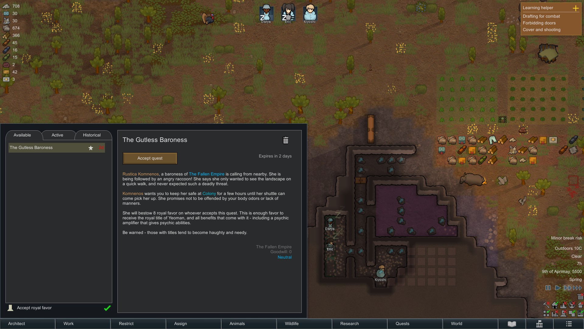 rimworld cheats