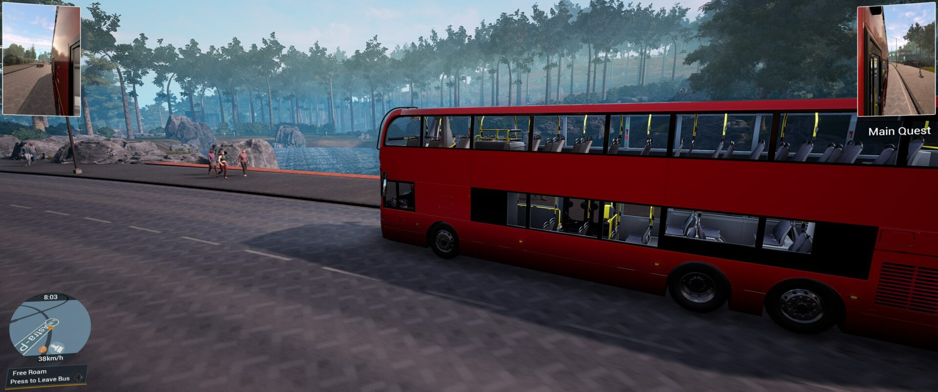 bus simulator 18 deal with people listening to loud music