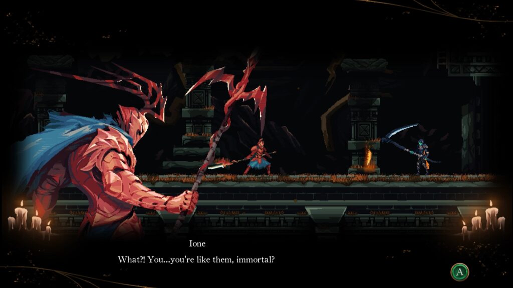 Is Death's Gambit a serious Souls clone, or a parody?